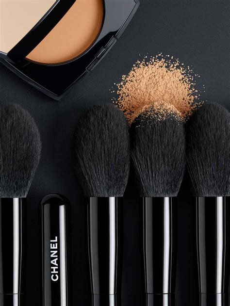 chanel hair brush|Chanel new makeup brushes.